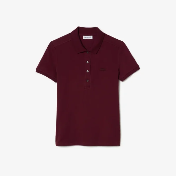 Damen L.12.D Slim Fit Stretch Mini Piqua Poloshirt Damen L.12.D Slim Fit Stretch Mini Piqua Poloshirt