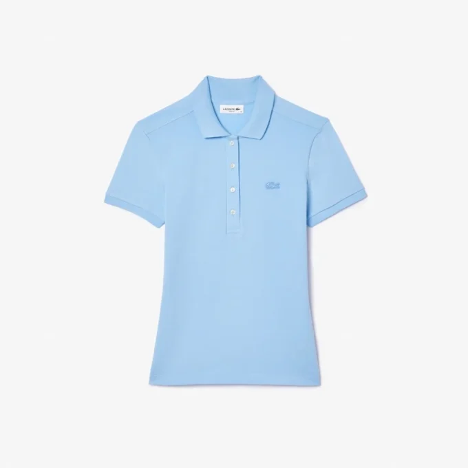 Damen L.12.D Slim Fit Stretch Mini Piqua Poloshirt Damen L.12.D Slim Fit Stretch Mini Piqua Poloshirt