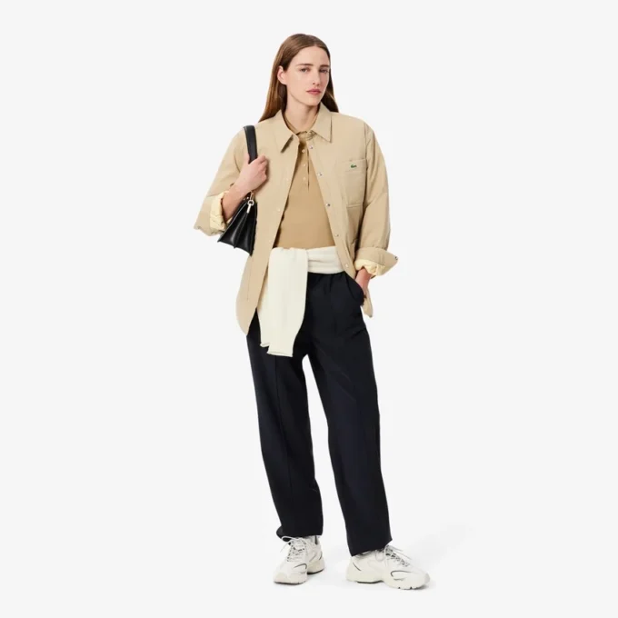 Damen L.12.D Slim Fit Stretch Mini Piqua Poloshirt Damen L.12.D Slim Fit Stretch Mini Piqua Poloshirt