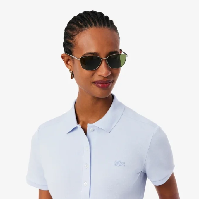 Damen L.12.D Slim Fit Stretch Mini Piqua Poloshirt Damen L.12.D Slim Fit Stretch Mini Piqua Poloshirt