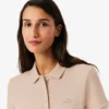 Damen L.12.D Slim Fit Stretch Mini Piqua Poloshirt Damen L.12.D Slim Fit Stretch Mini Piqua Poloshirt