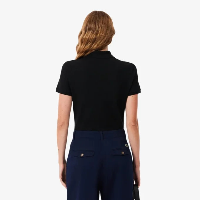 Damen L.12.D Slim Fit Stretch Mini Piqua Poloshirt Damen L.12.D Slim Fit Stretch Mini Piqua Poloshirt