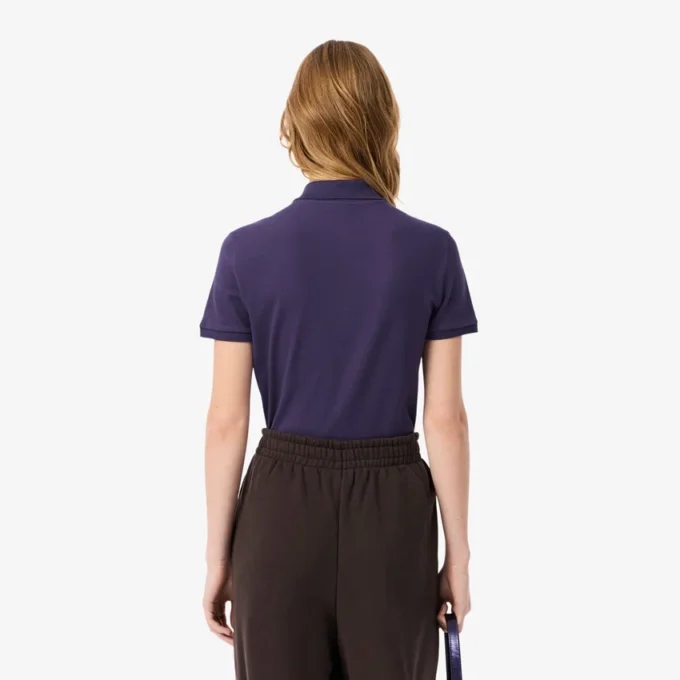 Damen L.12.D Slim Fit Stretch Mini Piqua Poloshirt Damen L.12.D Slim Fit Stretch Mini Piqua Poloshirt