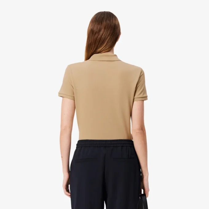 Damen L.12.D Slim Fit Stretch Mini Piqua Poloshirt Damen L.12.D Slim Fit Stretch Mini Piqua Poloshirt