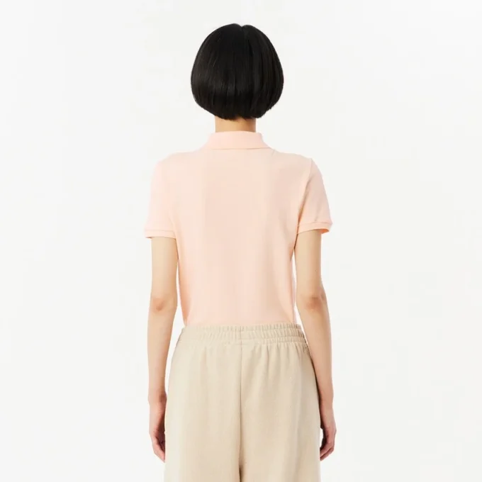 Damen L.12.D Slim Fit Stretch Mini Piqua Poloshirt Damen L.12.D Slim Fit Stretch Mini Piqua Poloshirt