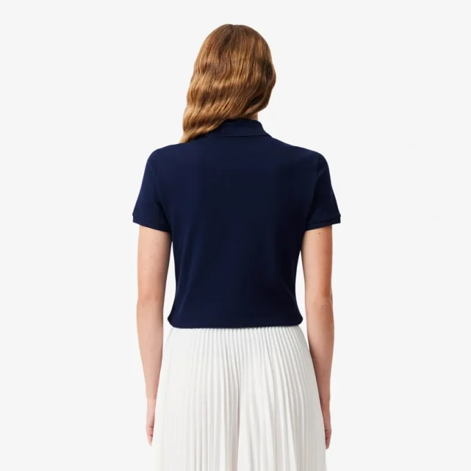 Damen L.12.D Slim Fit Stretch Mini Piqua Poloshirt Damen L.12.D Slim Fit Stretch Mini Piqua Poloshirt