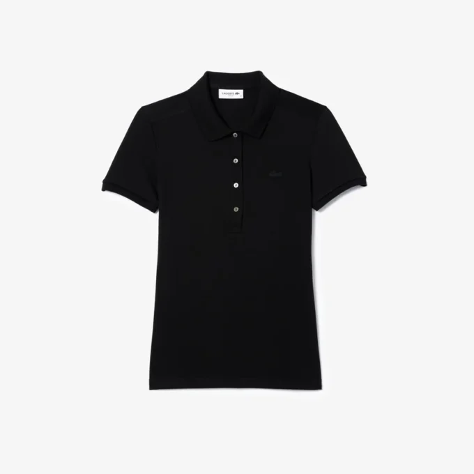 Damen L.12.D Slim Fit Stretch Mini Piqua Poloshirt Damen L.12.D Slim Fit Stretch Mini Piqua Poloshirt