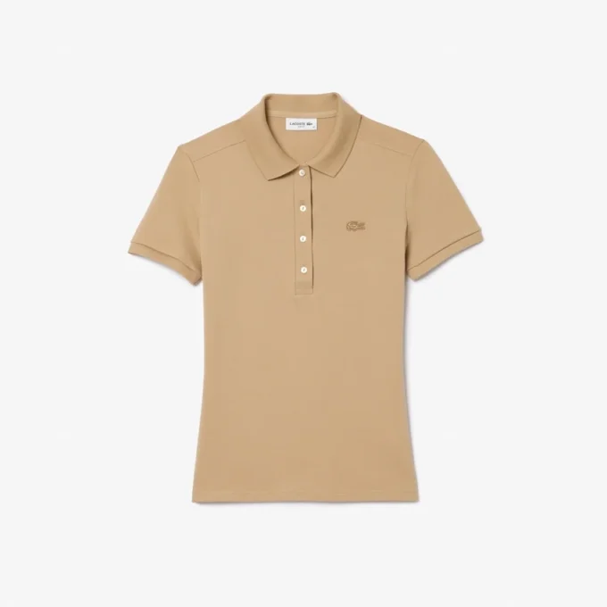 Damen L.12.D Slim Fit Stretch Mini Piqua Poloshirt Damen L.12.D Slim Fit Stretch Mini Piqua Poloshirt
