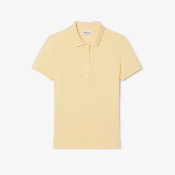 Damen L.12.D Slim Fit Stretch Mini Piqua Poloshirt Damen L.12.D Slim Fit Stretch Mini Piqua Poloshirt