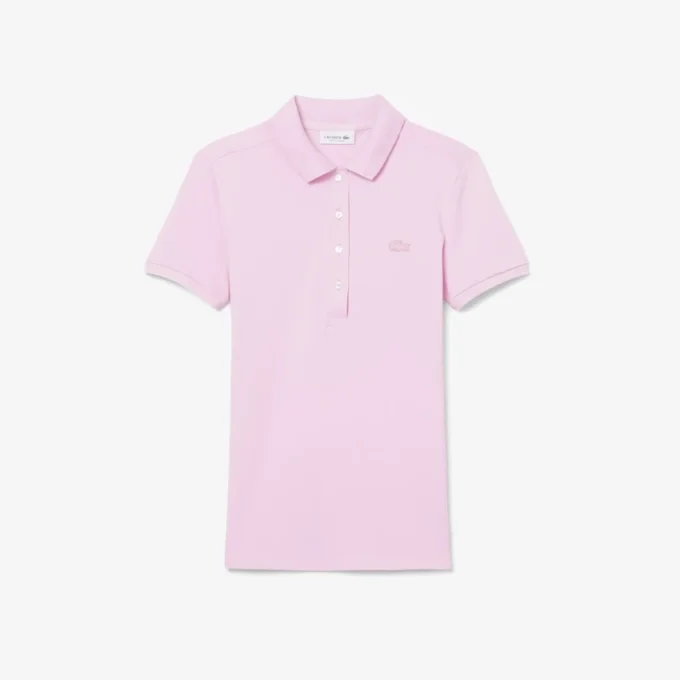 Damen L.12.D Slim Fit Stretch Mini Piqua Poloshirt Damen L.12.D Slim Fit Stretch Mini Piqua Poloshirt