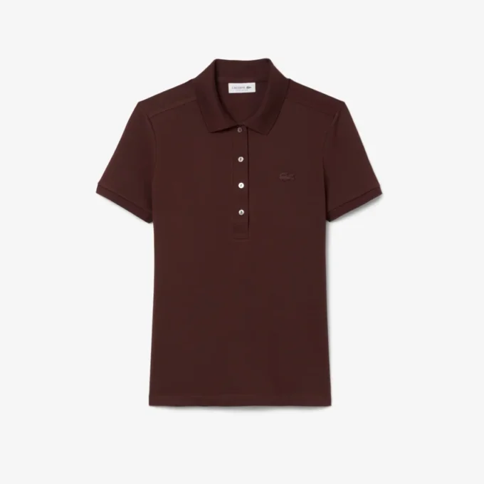 Damen L.12.D Slim Fit Stretch Mini Piqua Poloshirt Damen L.12.D Slim Fit Stretch Mini Piqua Poloshirt