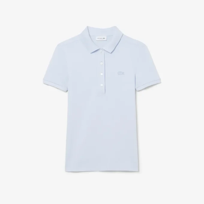Damen L.12.D Slim Fit Stretch Mini Piqua Poloshirt Damen L.12.D Slim Fit Stretch Mini Piqua Poloshirt