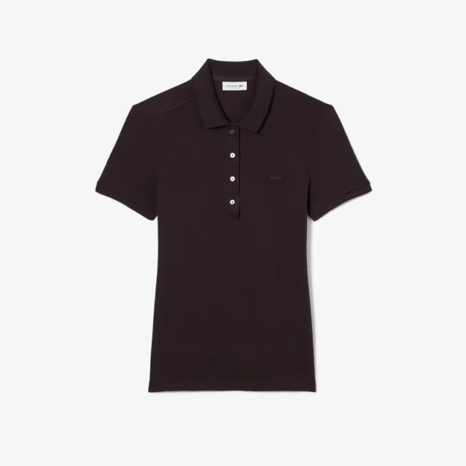 Damen L.12.D Slim Fit Stretch Mini Piqua Poloshirt Damen L.12.D Slim Fit Stretch Mini Piqua Poloshirt