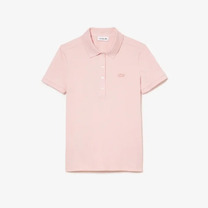 Damen L.12.D Slim Fit Stretch Mini Piqua Poloshirt Damen L.12.D Slim Fit Stretch Mini Piqua Poloshirt