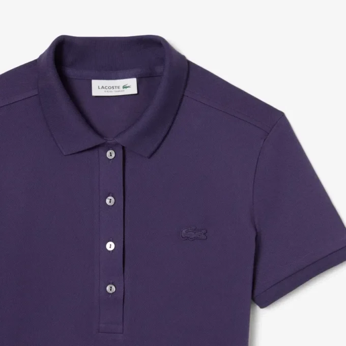 Damen L.12.D Slim Fit Stretch Mini Piqua Poloshirt Damen L.12.D Slim Fit Stretch Mini Piqua Poloshirt
