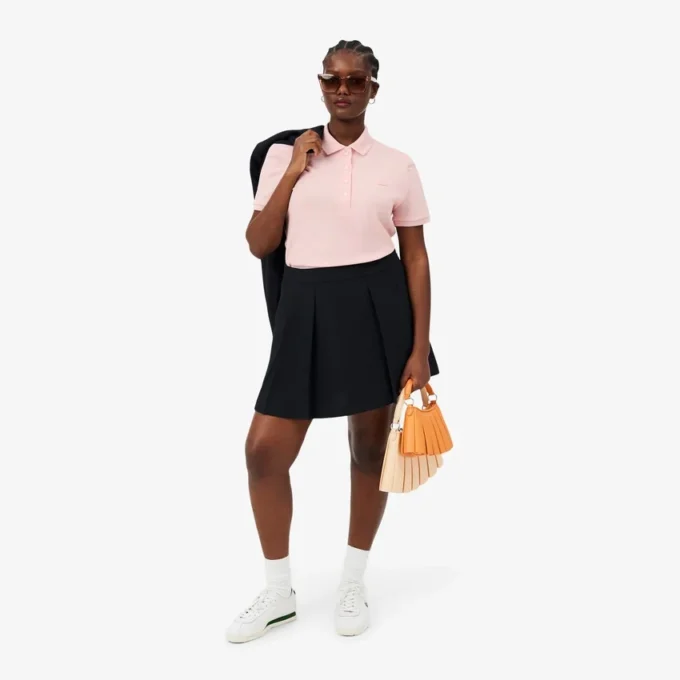 Damen L.12.D Slim Fit Stretch Mini Piqua Poloshirt Damen L.12.D Slim Fit Stretch Mini Piqua Poloshirt