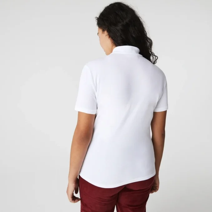 Damen L.12.D Slim Fit Stretch Mini Piqua Poloshirt Damen L.12.D Slim Fit Stretch Mini Piqua Poloshirt