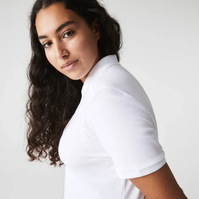 Damen L.12.D Slim Fit Stretch Mini Piqua Poloshirt Damen L.12.D Slim Fit Stretch Mini Piqua Poloshirt