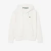 Damen-Piqué-Hoodie mit Reißverschluss Damen-Piqué-Hoodie mit Reißverschluss