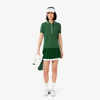 Damen-Polohemd in Regular Fit mit Thermoregulierung für Tennis