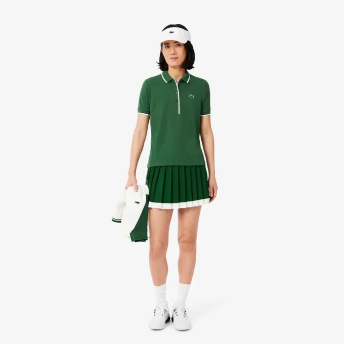 Damen-Polohemd in Regular Fit mit Thermoregulierung für Tennis Damen-Polohemd in Regular Fit mit Thermoregulierung für Tennis