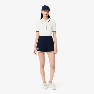 Damen-Polohemd in Regular Fit mit Thermoregulierung für Tennis Damen-Polohemd in Regular Fit mit Thermoregulierung für Tennis