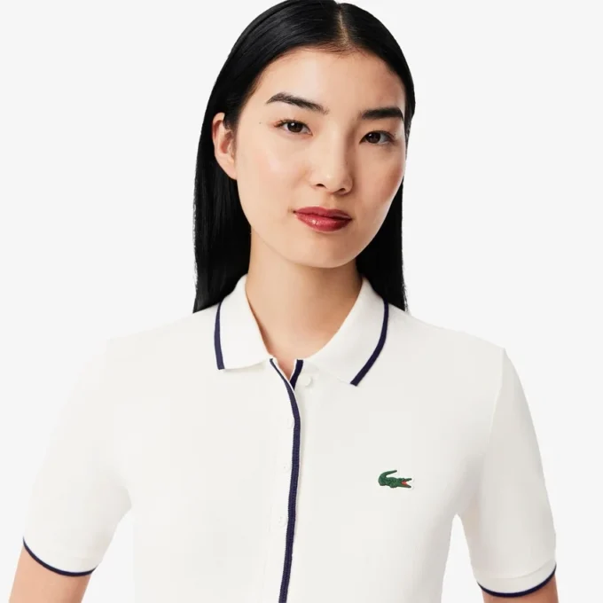 Damen-Polohemd in Regular Fit mit Thermoregulierung für Tennis Damen-Polohemd in Regular Fit mit Thermoregulierung für Tennis