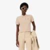 Damen-Poloshirt in Regular Fit aus geschmeidigem Petit Piqué Damen-Poloshirt in Regular Fit aus geschmeidigem Petit Piqué