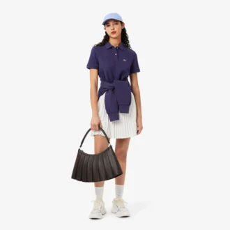 Damen-Poloshirt in Regular Fit aus geschmeidigem Petit Piqué