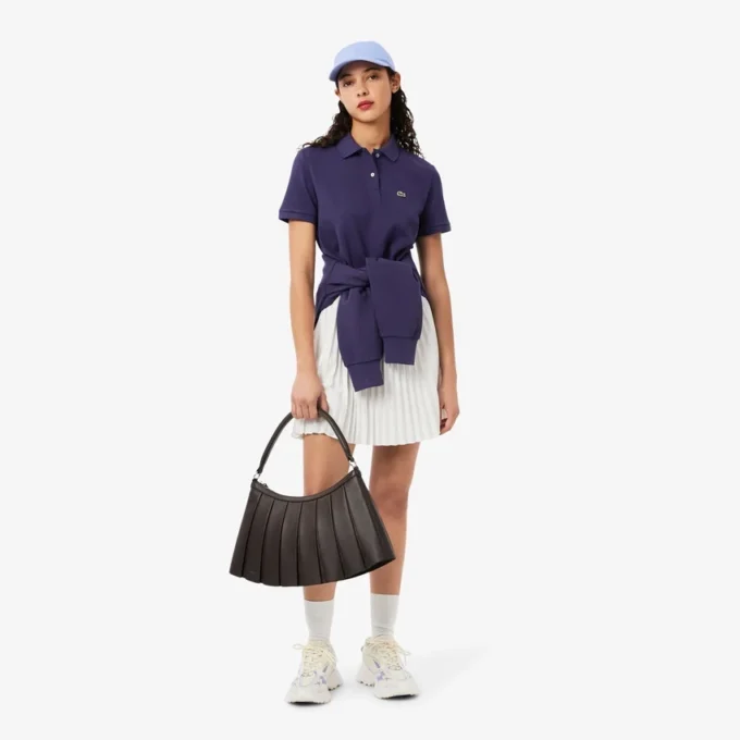 Damen-Poloshirt in Regular Fit aus geschmeidigem Petit Piqué Damen-Poloshirt in Regular Fit aus geschmeidigem Petit Piqué