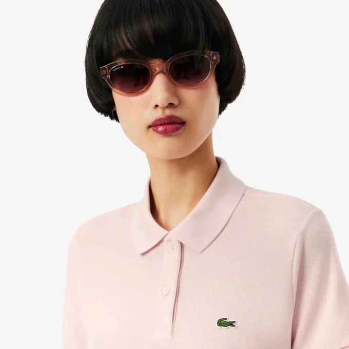Damen-Poloshirt in Regular Fit aus geschmeidigem Petit Piqué Damen-Poloshirt in Regular Fit aus geschmeidigem Petit Piqué