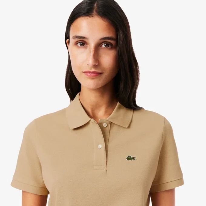Damen-Poloshirt in Regular Fit aus geschmeidigem Petit Piqué Damen-Poloshirt in Regular Fit aus geschmeidigem Petit Piqué