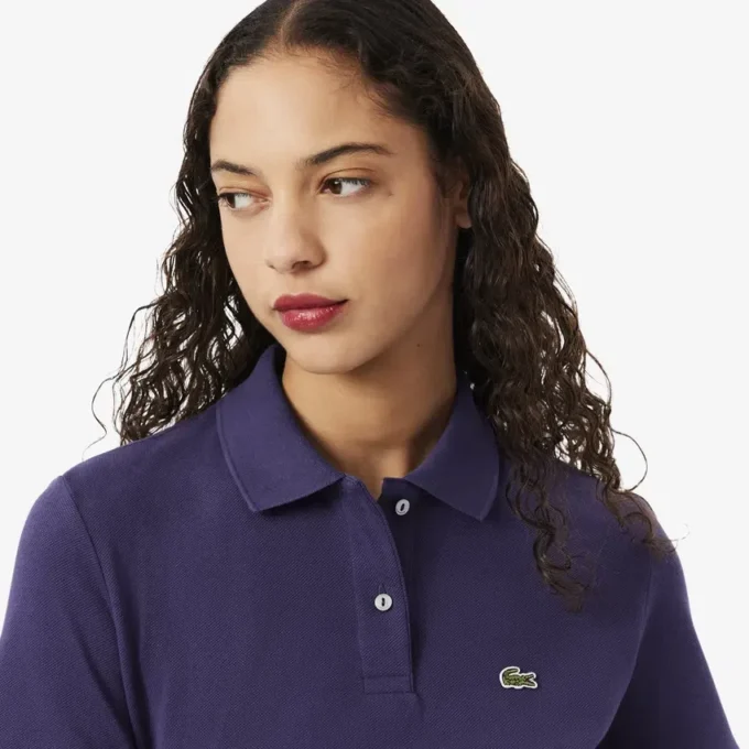 Damen-Poloshirt in Regular Fit aus geschmeidigem Petit Piqué Damen-Poloshirt in Regular Fit aus geschmeidigem Petit Piqué