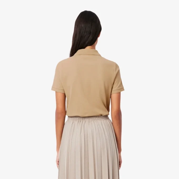 Damen-Poloshirt in Regular Fit aus geschmeidigem Petit Piqué Damen-Poloshirt in Regular Fit aus geschmeidigem Petit Piqué