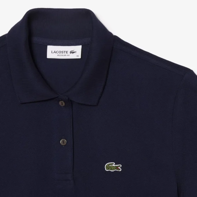 Damen-Poloshirt in Regular Fit aus geschmeidigem Petit Piqué Damen-Poloshirt in Regular Fit aus geschmeidigem Petit Piqué