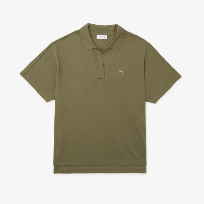 Damen-Poloshirt in Relaxed Fit aus Piqué Damen-Poloshirt in Relaxed Fit aus Piqué