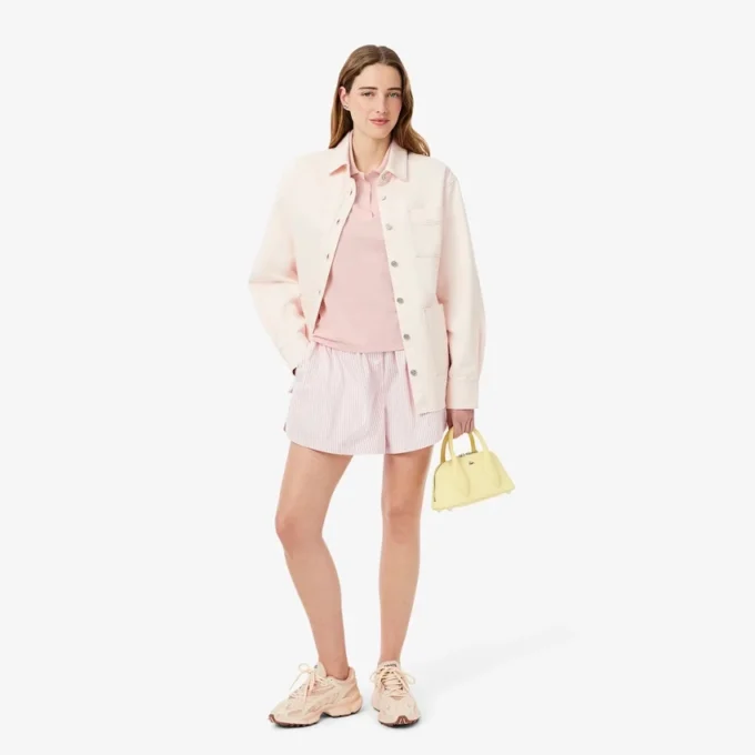 Damen-Poloshirt in Relaxed Fit aus Piqué Damen-Poloshirt in Relaxed Fit aus Piqué