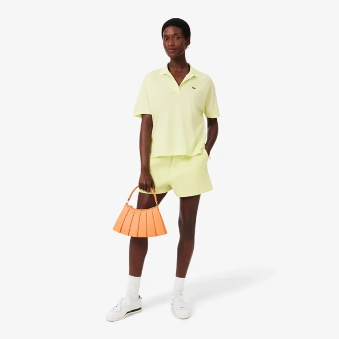 Damen-Poloshirt in Relaxed Fit aus Piqué Damen-Poloshirt in Relaxed Fit aus Piqué