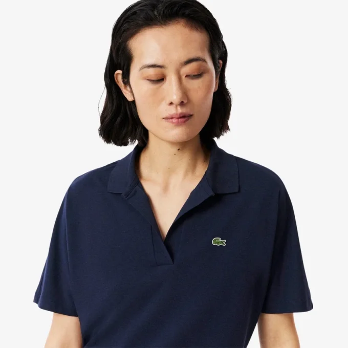 Damen-Poloshirt in Relaxed Fit aus Piqué Damen-Poloshirt in Relaxed Fit aus Piqué