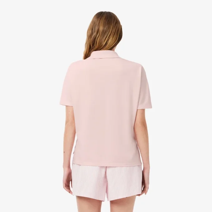 Damen-Poloshirt in Relaxed Fit aus Piqué Damen-Poloshirt in Relaxed Fit aus Piqué