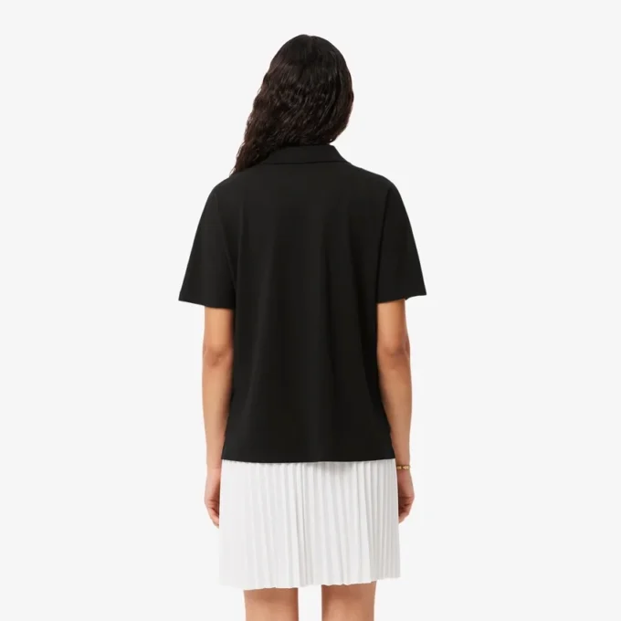 Damen-Poloshirt in Relaxed Fit aus Piqué Damen-Poloshirt in Relaxed Fit aus Piqué