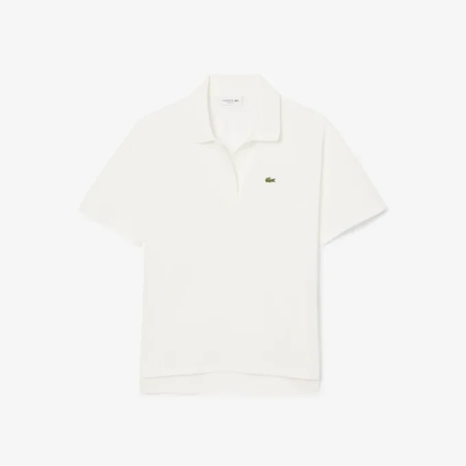 Damen-Poloshirt in Relaxed Fit aus Piqué Damen-Poloshirt in Relaxed Fit aus Piqué