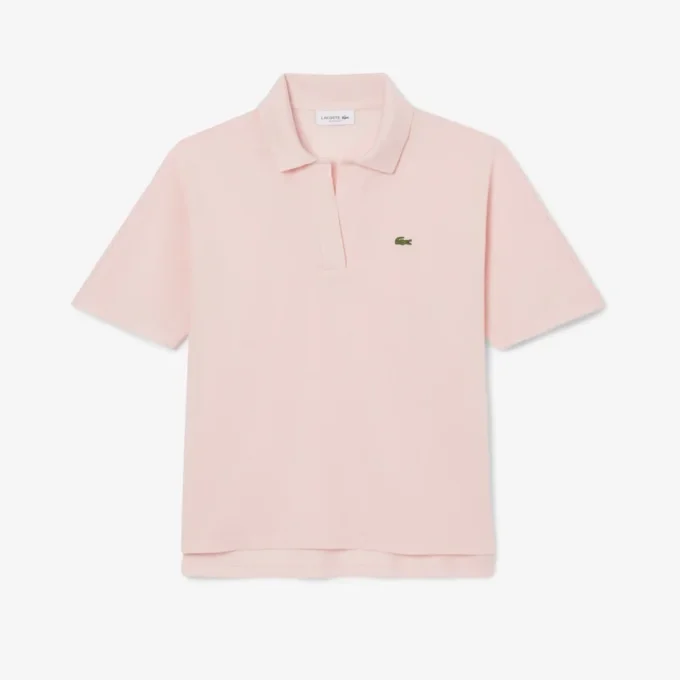 Damen-Poloshirt in Relaxed Fit aus Piqué Damen-Poloshirt in Relaxed Fit aus Piqué