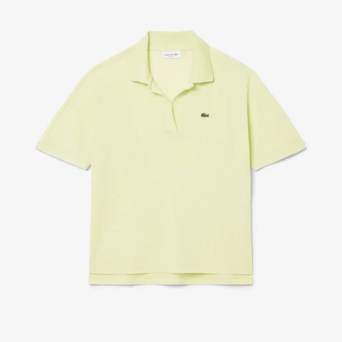 Damen-Poloshirt in Relaxed Fit aus Piqué Damen-Poloshirt in Relaxed Fit aus Piqué