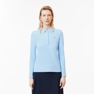 Damen-Poloshirt L.12.12 Slim Fit Stretch Mini Piqua Damen-Poloshirt L.12.12 Slim Fit Stretch Mini Piqua