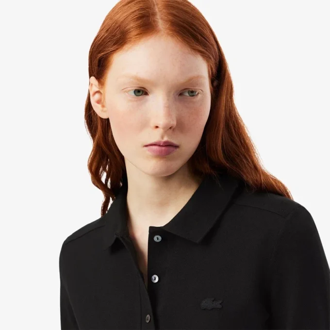 Damen-Poloshirt L.12.12 Slim Fit Stretch Mini Piqua Damen-Poloshirt L.12.12 Slim Fit Stretch Mini Piqua