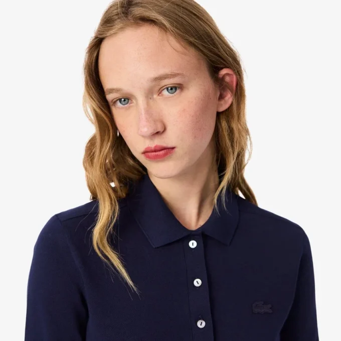 Damen-Poloshirt L.12.12 Slim Fit Stretch Mini Piqua Damen-Poloshirt L.12.12 Slim Fit Stretch Mini Piqua