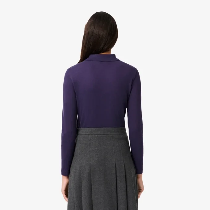 Damen-Poloshirt L.12.12 Slim Fit Stretch Mini Piqua Damen-Poloshirt L.12.12 Slim Fit Stretch Mini Piqua