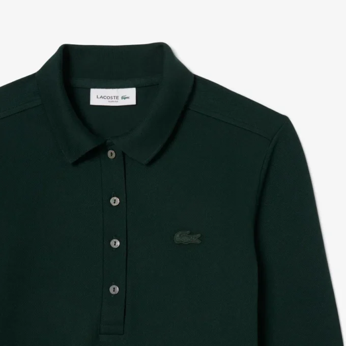 Damen-Poloshirt L.12.12 Slim Fit Stretch Mini Piqua Damen-Poloshirt L.12.12 Slim Fit Stretch Mini Piqua