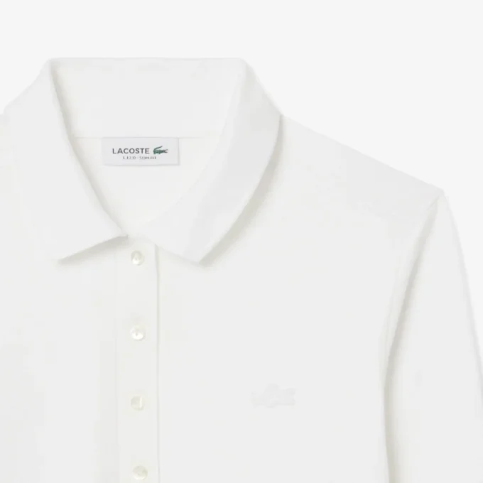 Damen-Poloshirt L.12.12 Slim Fit Stretch Mini Piqua Damen-Poloshirt L.12.12 Slim Fit Stretch Mini Piqua